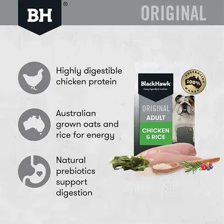 Blackhawk Original Dry Adult Dog Food - Chicken & Rice - Image 4