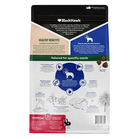 Blackhawk Healthy Benefits Dental Adult Dog Food - Image 2