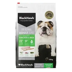 Blackhawk Original Dry Adult Dog Food - Chicken & Rice