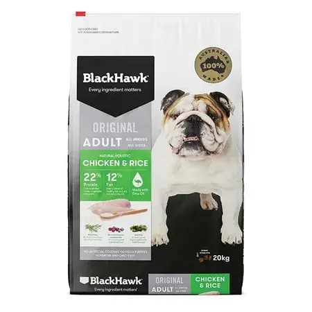 Blackhawk Original Dry Adult Dog Food - Chicken & Rice