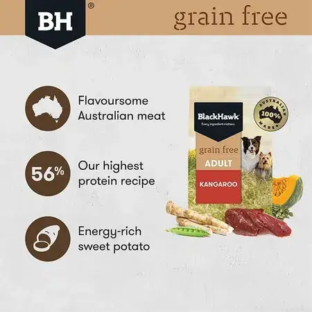 Blackhawk Grain Free Adult Dry Dog Food - Kangaroo - Image 2