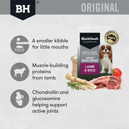 Blackhawk Original Small Breed Adult Dry Dog Food - Lamb & Rice - Image 4